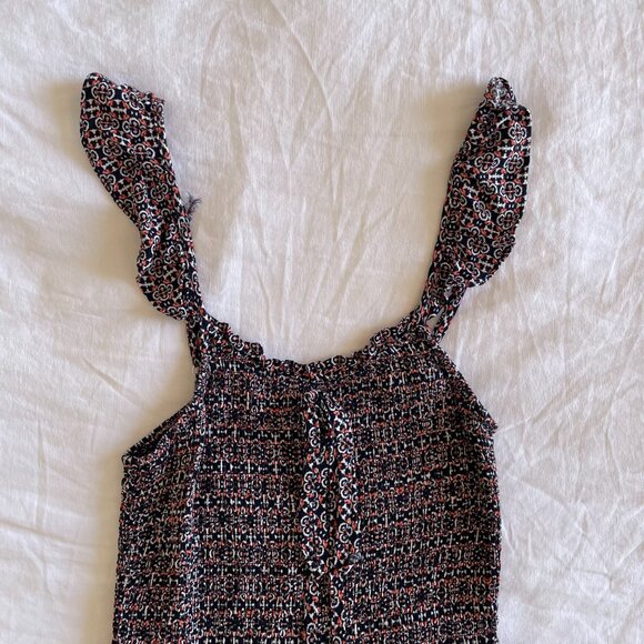Francesca's Patterned Romper (sz S) - Picture 5 of 11
